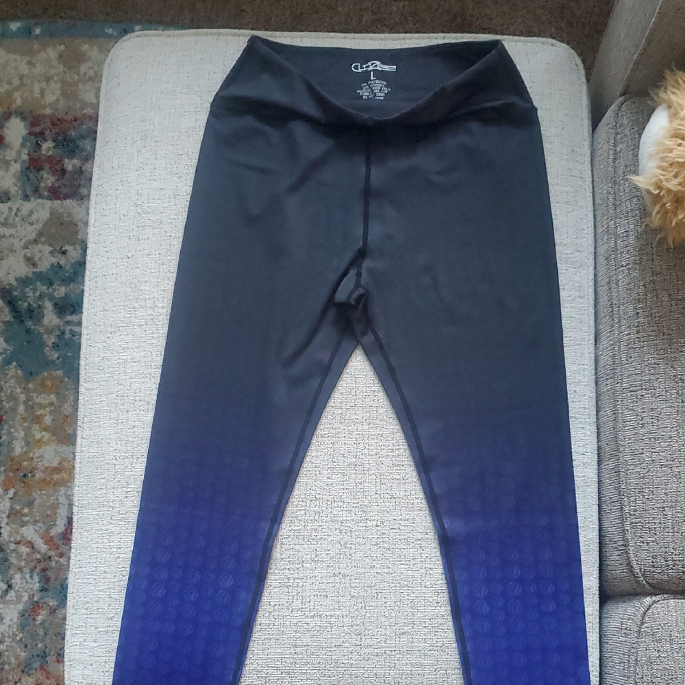 CloZee Gradient Black/Blue/Purple Leggings